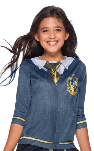 Girls hufflepuff top - hufflepuff,