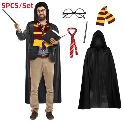 5pcs set adult harry - adult,