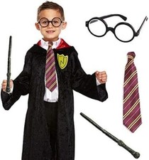 Boys Harry Potter Robe Wand